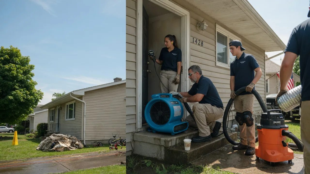 Water Damage Restoration in Gentryville, IN near me